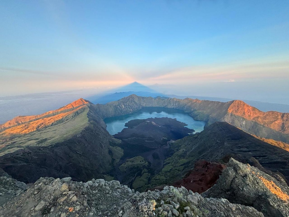 Rinjani and Lake Rinjani and Lake